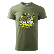 Neonový zásah splash zone paintball