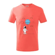 Astronaut s balónkem