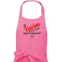 Já vařím - tvoje superschopnost? šikmý nápis