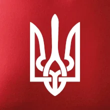 Ukrajina trojzubec velký Ukrajina trojzubec velký