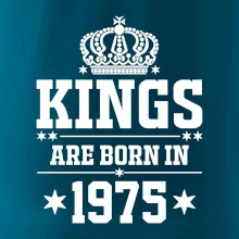 Kings are born in 1975
