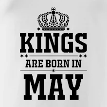 Kings are born in May