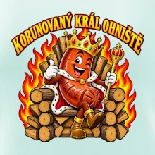 Korunovaný král ohniště