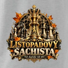 Listopadový šachista se zlatým králem
