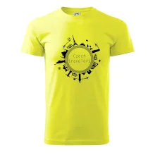 Czech Travelers jednobarevný