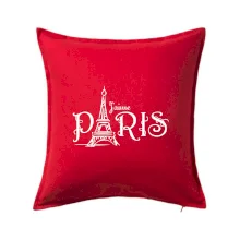 Paris nápis Eiffelovka rovný