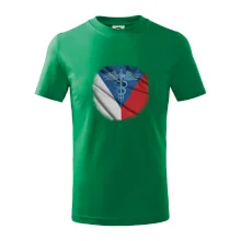 Hrdinové zdravotnictví - Česká vlajka (Pecka design)