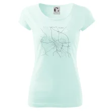 Černobílá mapa Chrudim