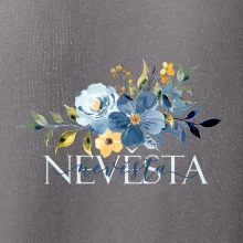 Nevěsta květy modré