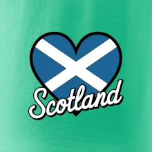 Scotland Srdce s vlajkou