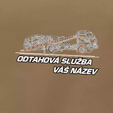 Odtahová služba - nakládání auta