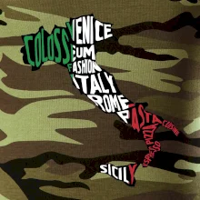 Mapy - názvy měst - Italie