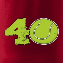 Tenis kulaté narozeniny 40