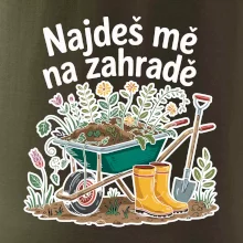 Najdeš mě na zahradě - kolečko