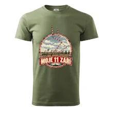 Liblice B bortící se věže moje 11 září retro odznak