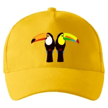 Dva barevní tukani (Moňas)