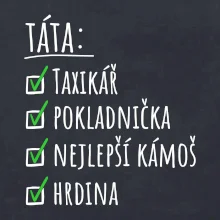 Táta - check list