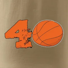 Basketball kulaté narozeniny 40