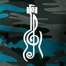 Houslový klíč kytara