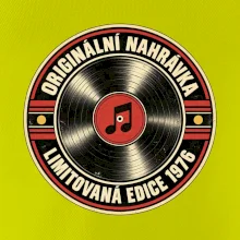 Originální nahrávka. Limitovaná edice 1976