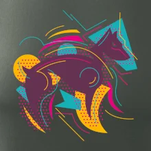 Pes abstrakce hubený