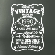 Vintage Etiketa - 1990