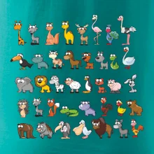 Triko plné zvířátek