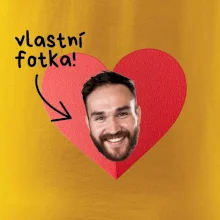 Vlastní fotka v srdci