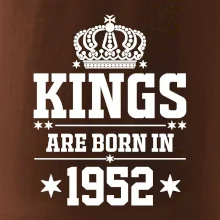 Kings are born in 1952