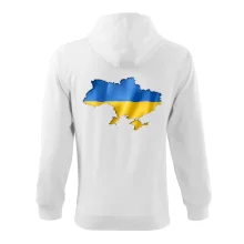 Ukrajina vlajka mapa Ukrajina vlajka mapa