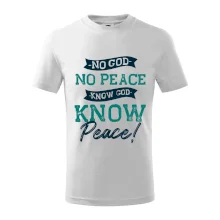 No God no peace, know god know peace