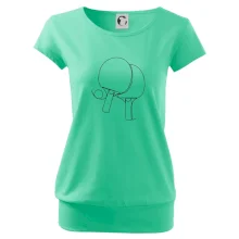 Pálky na stolní tenis jedním tahem