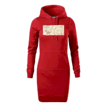 Mapa Báňské dráhy z Moravské Ostravy do Doubravy