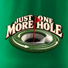Just one more hole golfový green