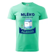 Mléko má na mě alergii