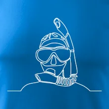 Potápěč jedním tahem