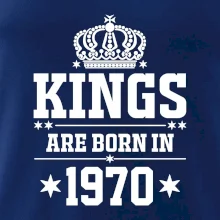Kings are born in 1970