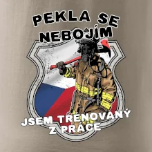Hasič jsem trénovaný z práce