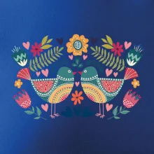 Folklor - dva barevní ptáčci Folklor - dva barevní ptáčci