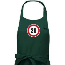 Dopravní značka - omezení rychlosti 20