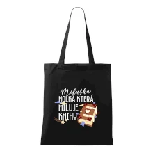 Kniha - Holka, která miluje knihy -  Vaše jméno