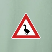 Dopravní značka - Pozor husa
