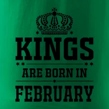 Kings are born in February