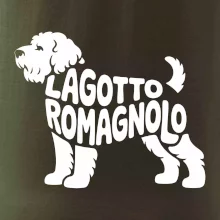 Lagotto romagnolo nápis v těle