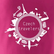 Czech Travelers jednobarevný