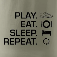 Play Eat Sleep Repeat fotbal