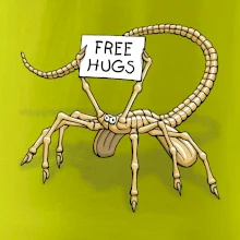 Vetřelec - free hugs (Hana-creative)