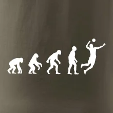 Evoluce volejbal smeč