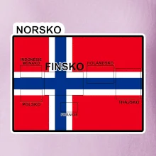 Norsko vlajka další státy