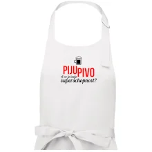 Já piju pivo - tvoje superschopnost? rovný nápis